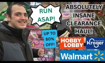 *RUN ASAP!* ~ ABSOLUTELY INSANE CHRISTMAS CLEARANCE HAUL (UP TO 80% OFF) ~ WALMART / HOBBY LOBBY