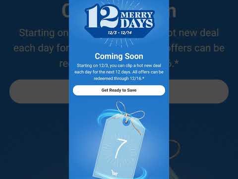 Kroger’s 12 Merry Days is 12/3-12/14