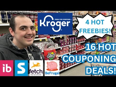 4 HOT FREEBIES AT KROGER! ~ 16 HOT KROGER COUPONING DEALS ~ NEW MEGA EVENT / SALES ~ 12/3 – 12/9/25