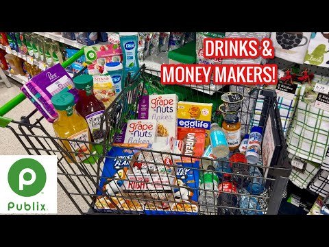 Publix Free & Cheap Grocery Couponing Deals & Haul|Drinks & Money Makers! 🙌🏾|12/3-12/9 or 12/4-12/10