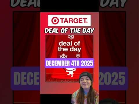 Target Deal of the Day. There will be a new deal everyday to save. One Day Only December 4th 2025