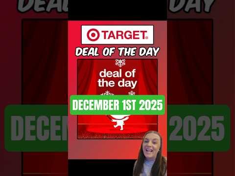 Target Deal of the Day. There will be a new deal everyday to save. One Day Only December 1st 2025