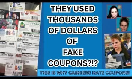 THEY USED THOUSANDS OF DOLLARS WORTH OF FAKE COUPONS 😳😳😳 ~ THIS IS WHY CASHIERS HATE COUPONS!