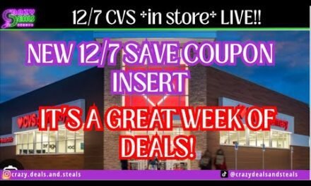 💁12/7 CVS *in store* LIVE!! New 12/7 SAVE Insert + 12/7 CVS Couponing This Week- CVS Haul