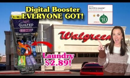 Walgreens Haul- Easy digital deals & boosters ANYONE can do! $2.89 TIDE/GAIN! 12/7-12/13/25.
