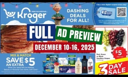 *50% OFF GIFT SETS* Kroger FULL Ad Preview for 12/10-12/16 | 12 Merry Days Deals, MEGA SALE, & MORE