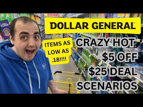 CRAZY HOT DOLLAR GENERAL $5 OFF $25 DEAL SCENARIOS ~ ITEMS FOR AS LOW AS .18!!!! ~ 12/8-12/13/25