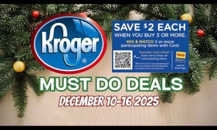 *FREEBIE* Kroger MUST DO Deals for 12/10-12/16 | MEGA SALE, Merry Days, Weekly Digitals, & MORE