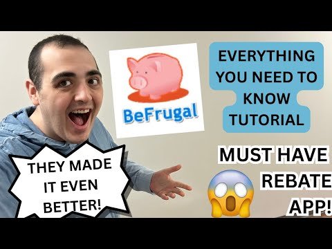 *MUST HAVE REBATE APP!* ~ THEY MADE IT EVEN BETTER ~ ALL YOU NEED TO KNOW ABOUT BE FRUGAL REWARDS