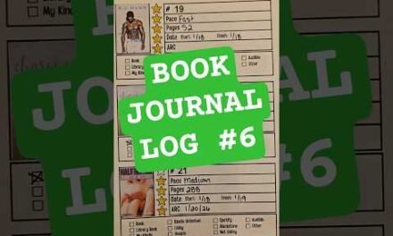 Book Journal Log 6 #bookjournal #bookreview #bookchallenge #booktok #bookrec