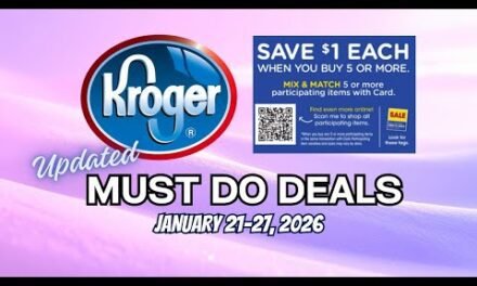 *Boost Exclusive UPDATE* Kroger UPDATED Must Do Deals for 1/21-1/27 | Weekly Digitals & MORE