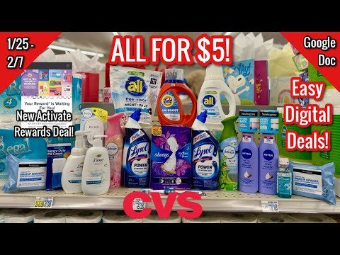 CVS Free & Cheap Coupon Deals & Haul |1/25 – 2/7| Easy Household STOCK UP!🔥 | Learn CVS Couponing