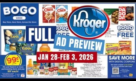 *$.99 SALE* Kroger FULL Ad Preview for 1/29-2/3 | BOGO Week, 5x Digitals, Weekly Digitals, & MORE