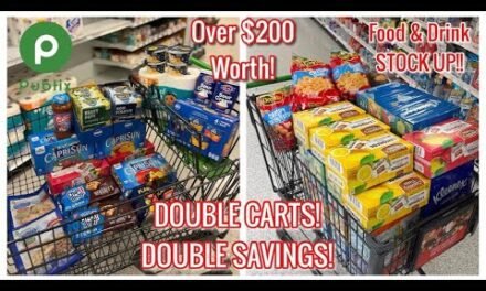 Publix Free & Cheap Grocery Couponing Deals & Haul| $200+ Worth MEGA STOCK UP!| 1/28-2/3 OR 1/29-2/4