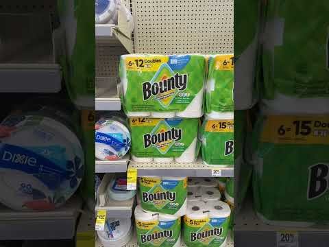 50% Off Charmin/Bounty!