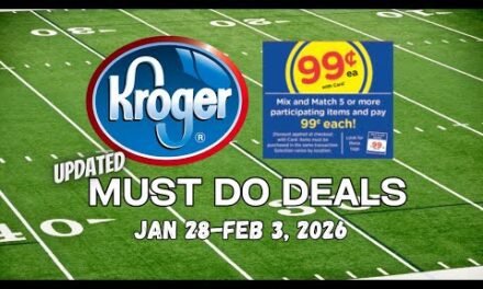 *5x Digitals* Kroger UPDATED Must Do Deals for 1/28-2/3 | $.99 Sale, BOGO, Weekly Digitals & MORE