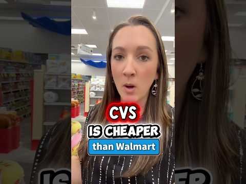 CVS is wayyy cheaper than Walmart! #couponmom