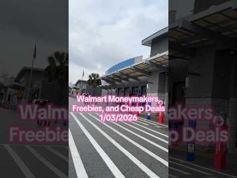 Walmart moneymakers, freebies, and cheap deals 1/03/2026 #walmartdeals #ibotta #shopkicks