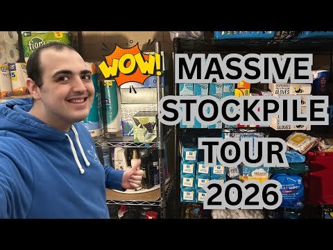 MASSIVE STOCKPILE TOUR 2026 ~ COUPONING MAKES THIS POSSIBLE!