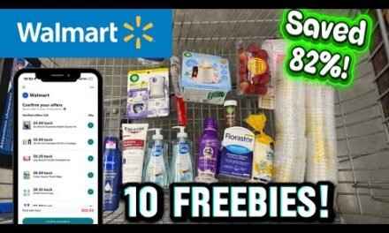 Walmart Ibotta Haul- Save 82% using your phone! 10 FREEBIES! 1/4-1/10