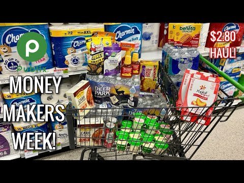 Publix Free & Cheap Grocery Couponing Deals & Haul| Money Makers Week! 🙌🏾 | 1/7-1/13 or 1/8-1/14