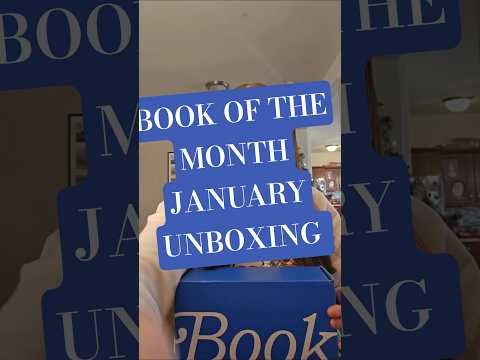 Book of the Month January Unboxing with a Free Gift #booktok