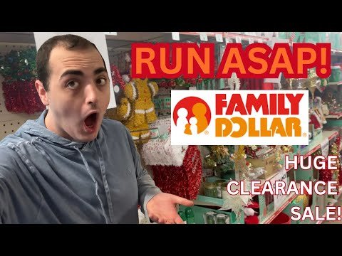 *RUN ASAP!* ~ HUGE CLEARANCE SALE AT FAMILY DOLLAR ~ SO MANY ITEMS INCLUDED! ~ 1/8/26