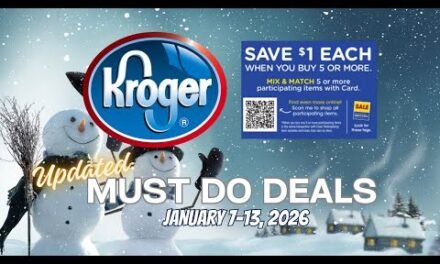 *MORE MEGA* Kroger UPDATED Must Do Deals for 1/7-1/13 | Mega Sale, Buy 2 Save $10, & MORE