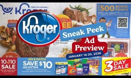 *3 DAY SALE* Kroger SNEAK PEEK Ad Preview for 1/14-1/20 | MEGA SALE, Weekly Digitals, & MORE