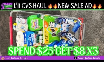 1/11 CVS HAUL 🔥FREEBIES, Ibotta, Vitamins , Clearance, Household & MORE- 1/11 CVS DEALS! #cvshaul