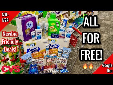 CVS Free & Cheap Coupon Deals & Haul| 1/11 – 1/24 | EASY MONEY MAKERS! 🙌🏾| Learn CVS Couponing