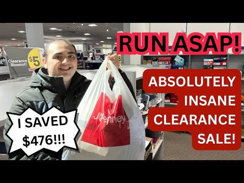 *RUN ASAP!* ~ I SAVED $476!!! ~ ABSOLUTELY INSANE PINK TAG CLEARANCE SALE AT JCPENNEY!