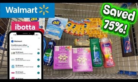 Walmart Ibotta Haul- Save 75% couponing at Walmart this week! 1/11-1/17