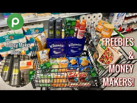 Publix Free & Cheap Grocery Couponing Deals & Haul| Dove & Money Makers! ππΎ | 1/14-1/20 or 1/15-1/21