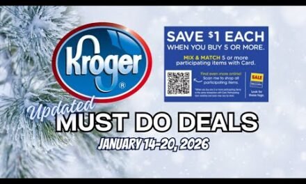 *MEGA SALE* Kroger UPDATED Must Do Deals for 1/14-1/20 | BOGO, Ibotta Deals, Weekly Digitals, & MORE