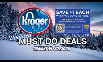 *4x Fuel Points* Kroger UPDATED Must Do Deals for 1/14-1/20 | MEGA SALE, Weekly Digitals, & MORE
