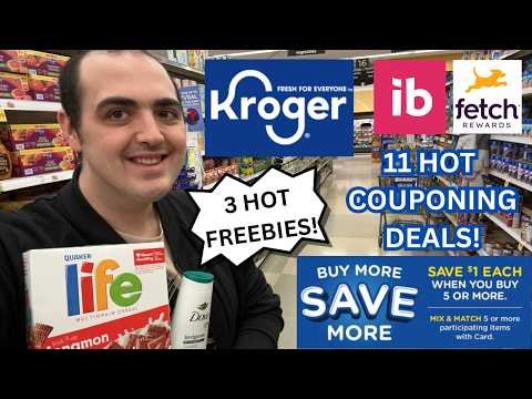 3 HOT FREEBIES AT KROGER! ~ 11 HOT KROGER COUPONING DEALS! ~ NEW MEGA EVENT / MORE! ~ 02/18 - 02/24