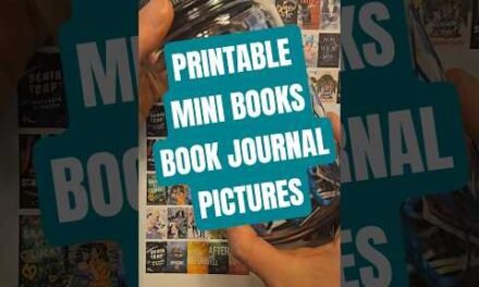 Printable Mini Books and Book Journal Pictures #minibooks #bookjournal #books #pictures #canva