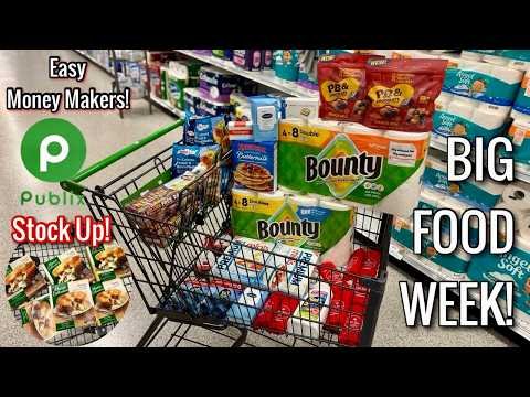 Publix Free & Cheap Grocery Couponing Deals & Haul| BIG FOOD WEEK! ππΎ | 2/18-2/24 or 2/19-2/25