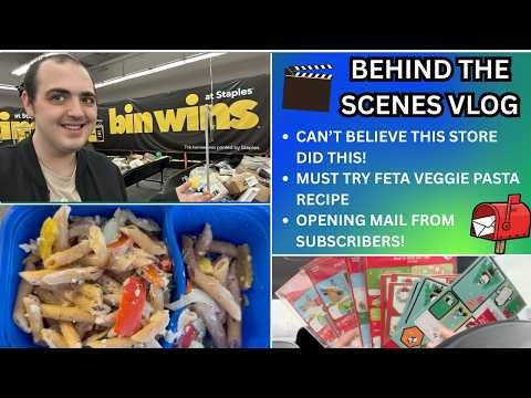 CAN’T BELIEVE THIS STORE DID THIS! ~ MUST TRY FETA VEGGIE PASTA RECIPE ~ OPENING MAIL FROM VIEWERS