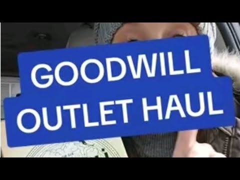 Awesome Finds at the Goodwill Outlet Store