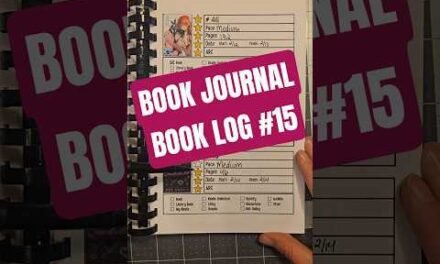Book Journal Book Log 15 #bookjournal #bookreview #bookchallenge #booktok #bookrec