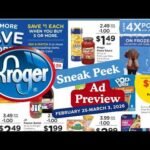 *MEGA SALE* Kroger SNEAK PEEK Ad Preview for 2/25-3/3 | 4x Fuel Points on Frozen Food & MORE