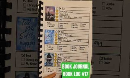 Book Journal Book Log 17 #bookjournal #bookreview #bookchallenge #booktok #bookrecs