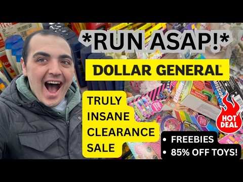 *RUN ASAP!* ~ TRULY INSANE CLEARANCE SALE AT DOLLAR GENERAL! ~ FREEBIES / 85% OFF TOYS ~ 2/27 – 3/1