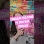 Super Excited for my first PR Package from Entangled Publishing.  #inherownleague #loztomforde