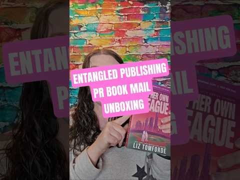 Super Excited for my first PR Package from Entangled Publishing.  #inherownleague #loztomforde