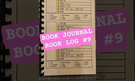 Book Journal Log 9 #bookjournal #bookreview #bookchallenge #booktok #bookrec