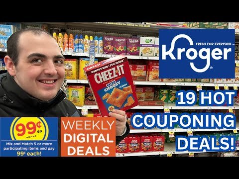 19 HOT KROGER COUPONING DEALS! ~ CRAZY HOT CLEARANCE / .99 SALE / MORE ~ 02/04/26 –  02/10/26