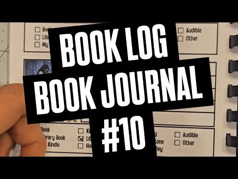 Book Journal Log 10 #bookjournal #bookreview #bookchallenge #booktok #bookrec